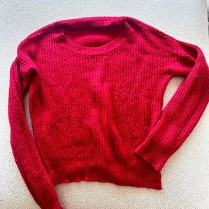 Red sweater